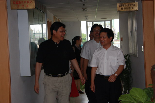 任澤民走訪省委會機關